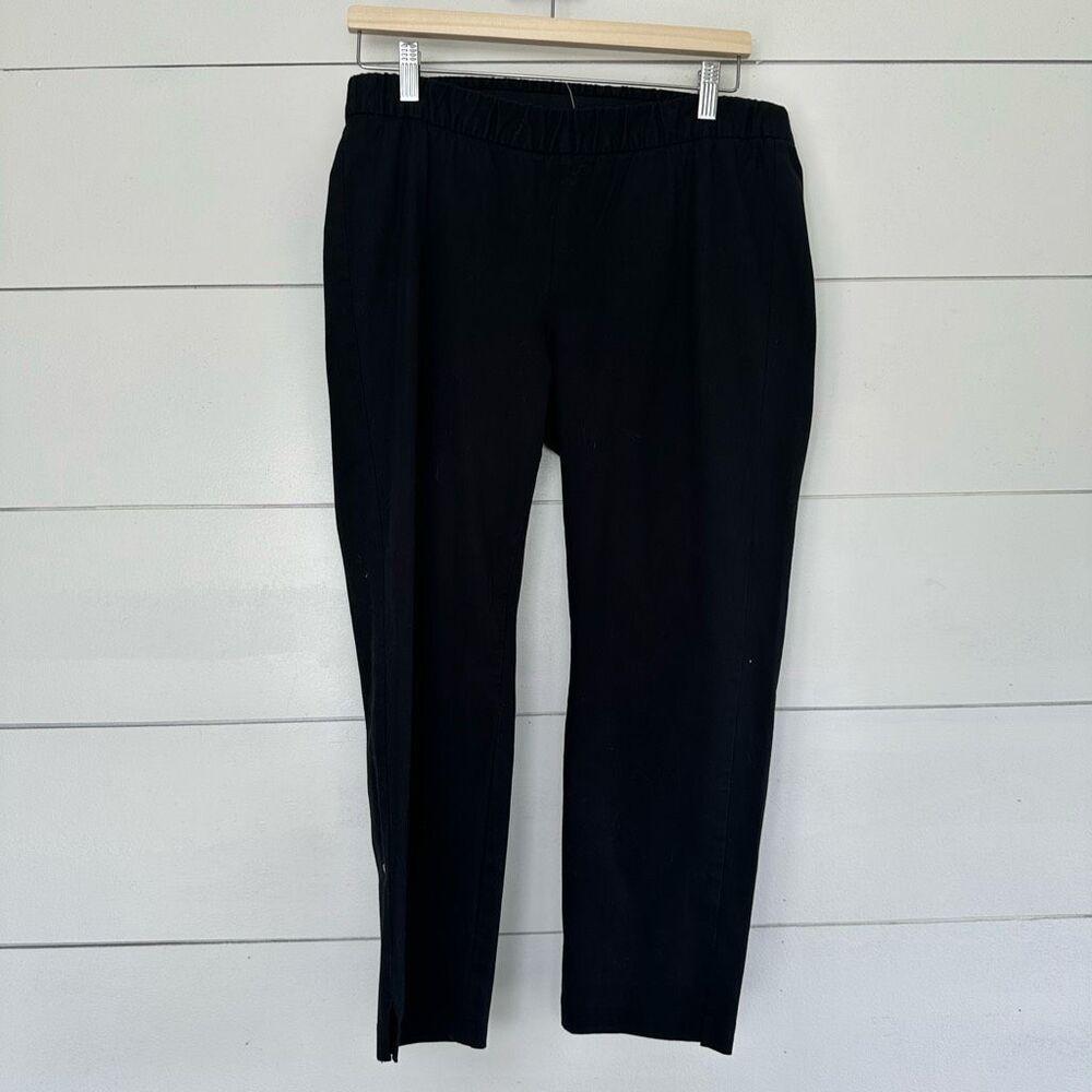 Eileen Fisher Petites Medium Black Dress Pants Ankle